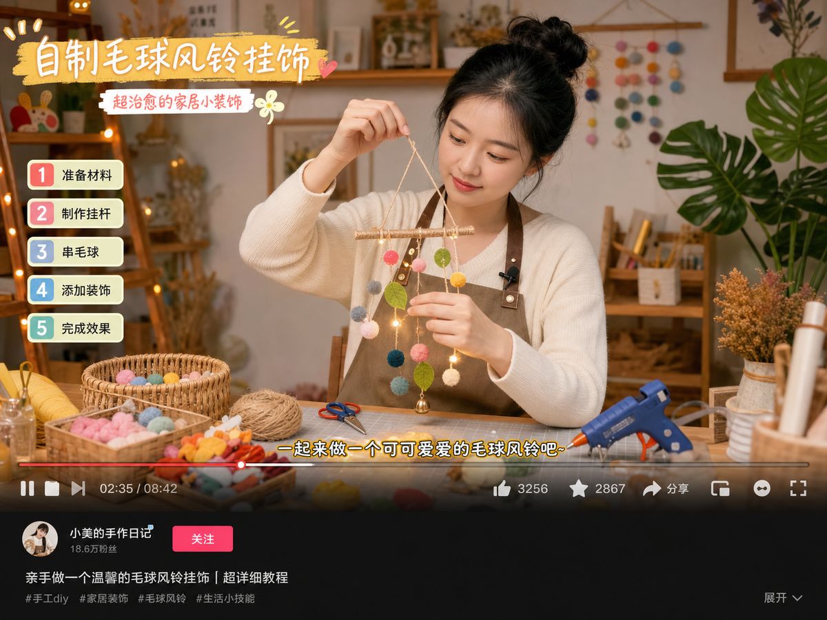 每日大赛DIY手工传媒教程